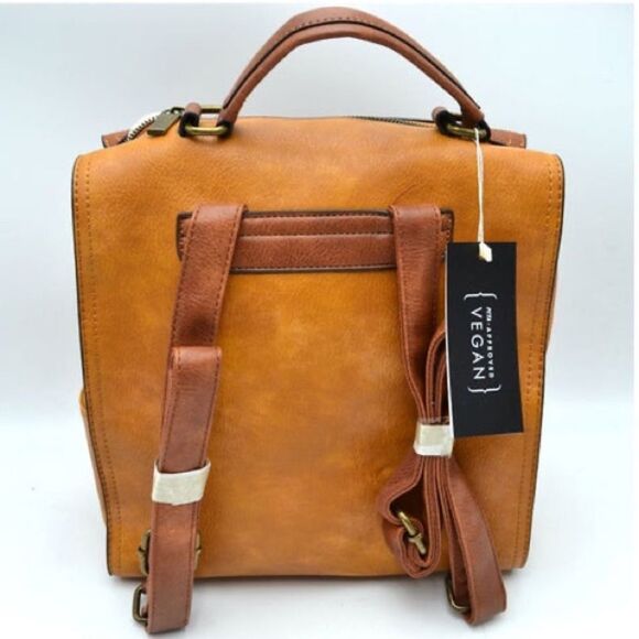 Vintage Colorblock Backpack   main image 4